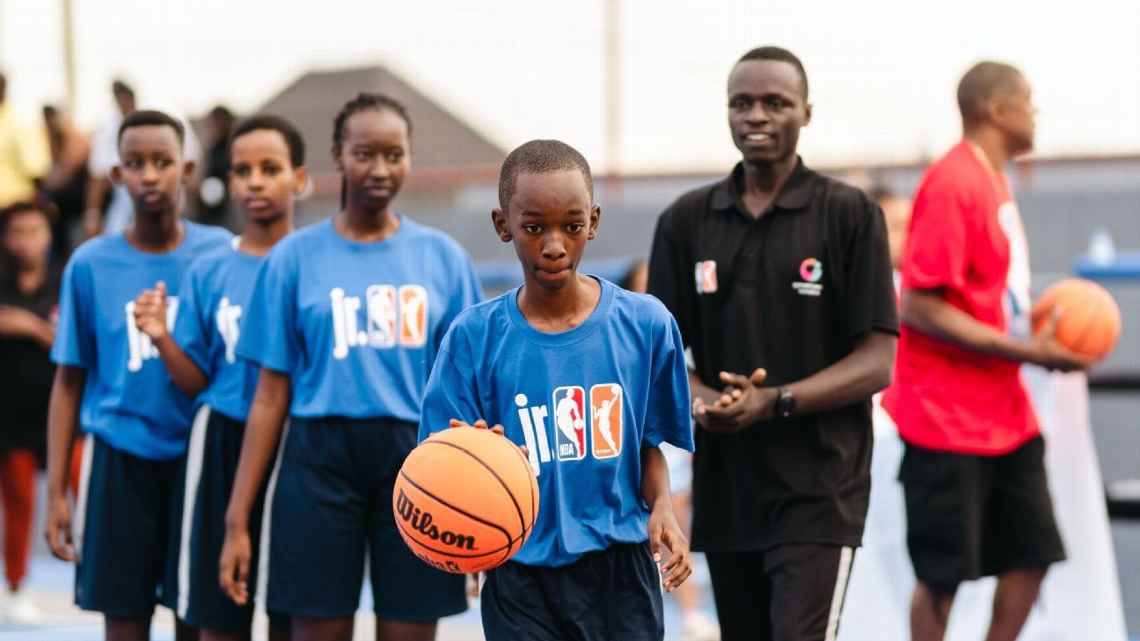 NBA unveils new court in Rwanda as part of their 1000-court project in Africa